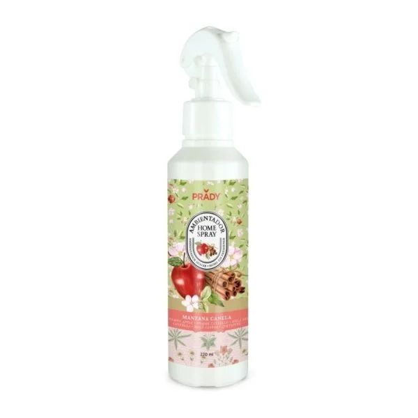 ambientador spray manzana canela 220ml prady