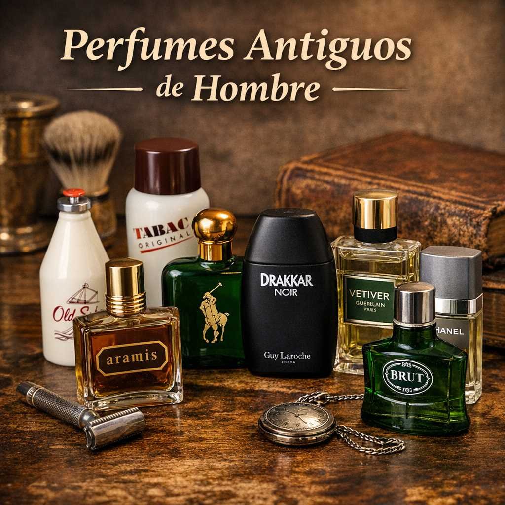 Perfumes antiguos de hombre: clásicos que nunca pasan de moda 2 perfumes antiguos de hombre