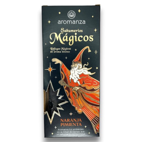 venta Sahumerio Mágico Naranja Pimienta Aromanza 2