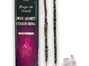 comprar incienso magia de cristal quarzo rosa