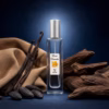 Notas de fondo del perfume equivalente a Armani Code Absolu para hombre: vainilla, haba tonka, gamuza y maderas