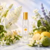 Notas de salida del perfume equivalente a Anais Anais Cacharel para mujer: azucena blanca, jacinto, madreselva, gálbano, azahar, lavanda, bergamota, grosella negra y limón