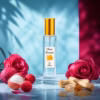 Perfume equivalente a Angel Nova Thierry Mugler para mujer Perfume equivalente a Angel Nova Thierry Mugler para mujer con frasco Rosa Dorada dorado