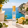 Perfume equivalente a Escale a Portofino Dior para mujer con frasco Rosa Dorada dorado