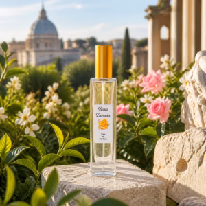 Perfume equivalente a Valentino Donna Born in Roma Green Stravaganza para mujer con frasco Rosa Dorada dorado
