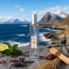 Perfume equivalente a Viking Creed para hombre Perfume equivalente a Viking Creed para hombre con frasco Rosa Dorada plateado