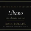 perfume árabe amaderado Líbano