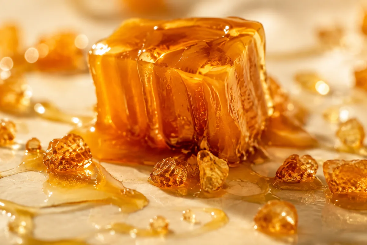 Caramelo, nota de salida del perfume equivalente a Bianco Latte