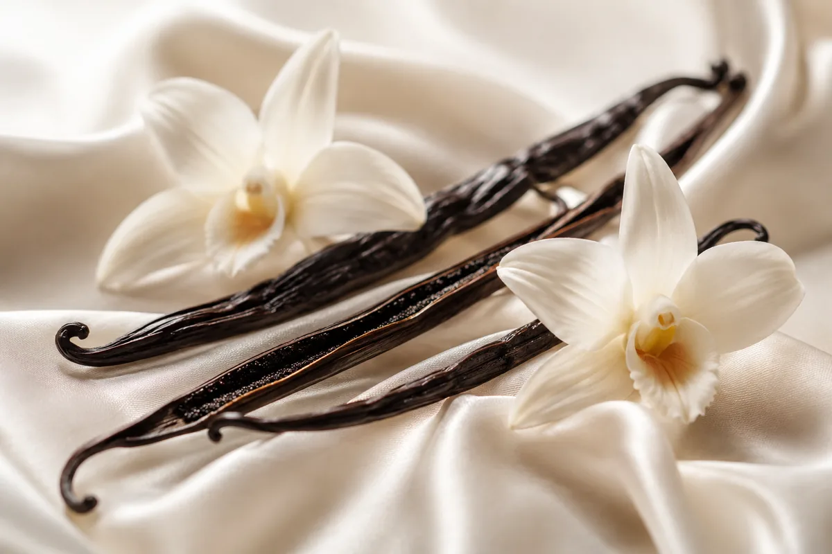 Vainilla y almizcle blanco, fondo del perfume equivalente a Bianco Latte