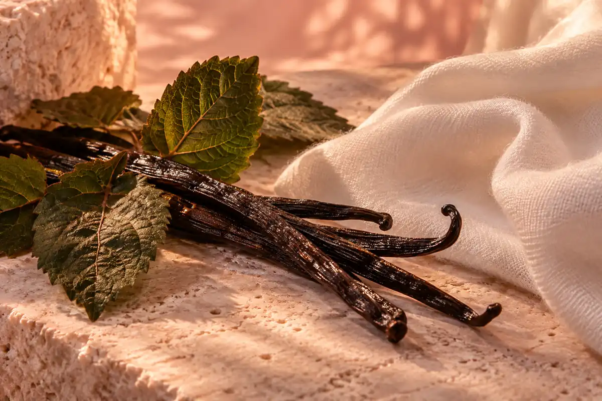 Pachulí, almizcle y vainilla, fondo del perfume equivalente a Flowerbomb