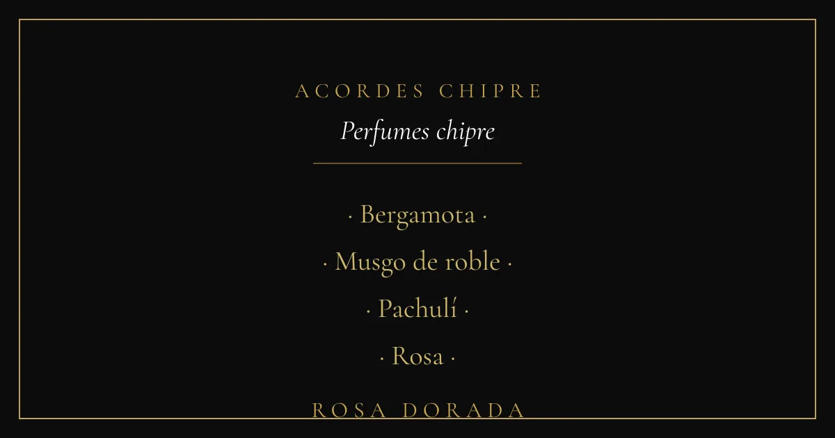 Acordes chipre - perfumes chipre