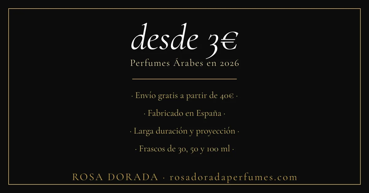 perfumes árabes desde 3€