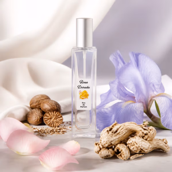 Notas de corazón del perfume equivalente a Emporio Armani He de Giorgio Armani – nuez moscada, raíz de lirio y rosa Notas de corazón del perfume equivalente a Emporio Armani He de Giorgio Armani: nuez moscada, raíz de lirio y rosa