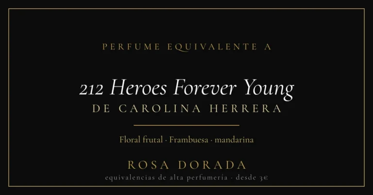 Perfume Equivalente a 212 Heroes Forever Young Carolina Herrera - Opinion y Analisis 7 Perfume equivalente a 212 Heroes Forever Young Carolina Herrera