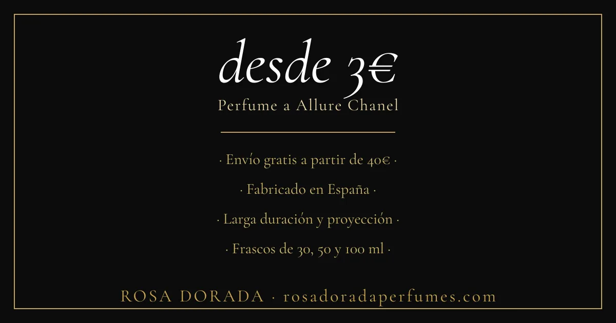 Perfume equivalente a Allure Chanel 3 perfume equivalente a Allure Chanel desde 3€