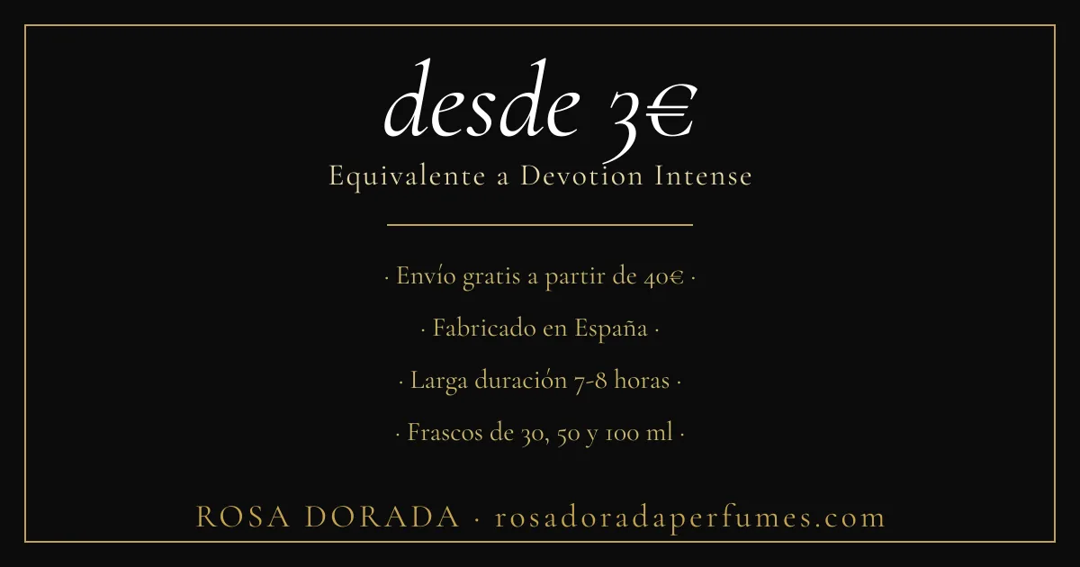 Equivalente a Devotion Intense desde 3€