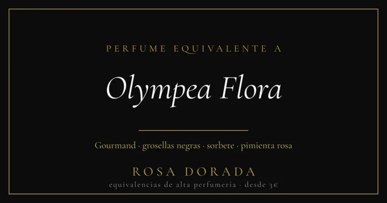 Perfume equivalente a Olympea Flora 20 Perfume equivalente a Olympea Flora