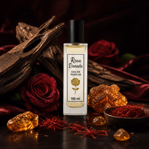 Perfume equivalente a Amber Aoud Roja Parfums para mujer y hombre – frasco Rosa Dorada con tapón negro