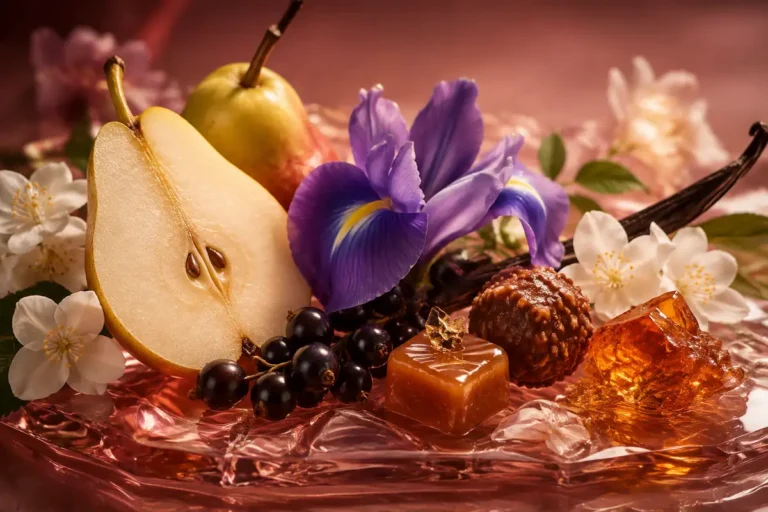Perfume equivalente a La Vie Est Belle con pera, iris, vainilla y praliné