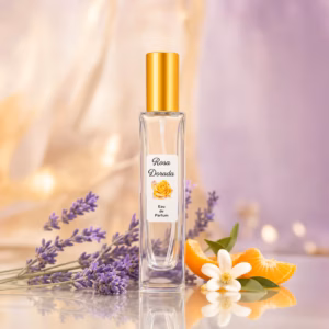 Perfume equivalente a Libre Intense de Yves Saint Laurent para mujer – frasco Rosa Dorada con tapón dorado