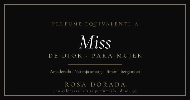 Perfume Equivalente a Miss Dior Mujer: Guía Completa de Notas y Características 29 Perfume equivalente a Miss Dior mujer