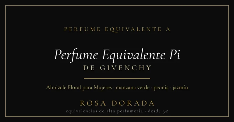Perfume Equivalente Pi Givenchy: Guía Completa 2026 32 Perfume equivalente a Perfume Equivalente Pi Givenchy