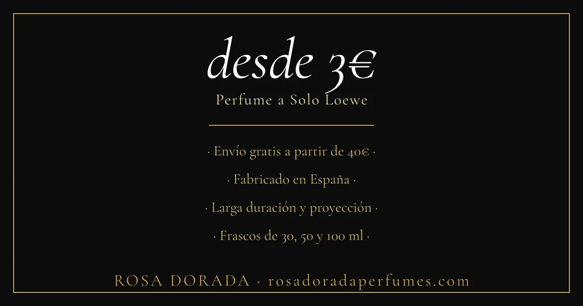 perfume equivalente a Solo Loewe desde 3€
