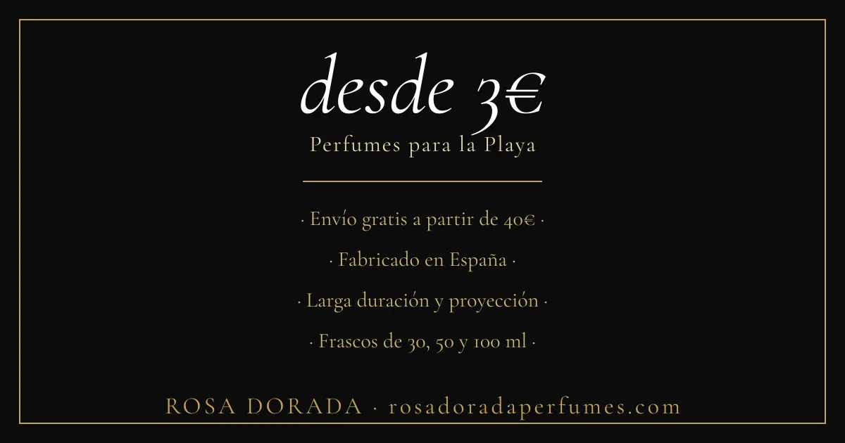 Perfumes para la Playa: Los Mejores Ligeros y Resistentes al Calor 3 perfumes para la playa desde 3€