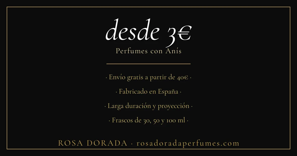 Perfumes con Anís: los Mejores Equivalentes 3 perfumes con anís desde 3€