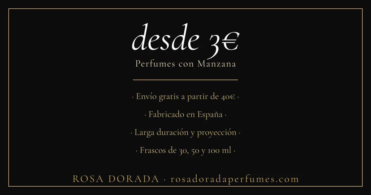 perfumes con manzana desde 3€