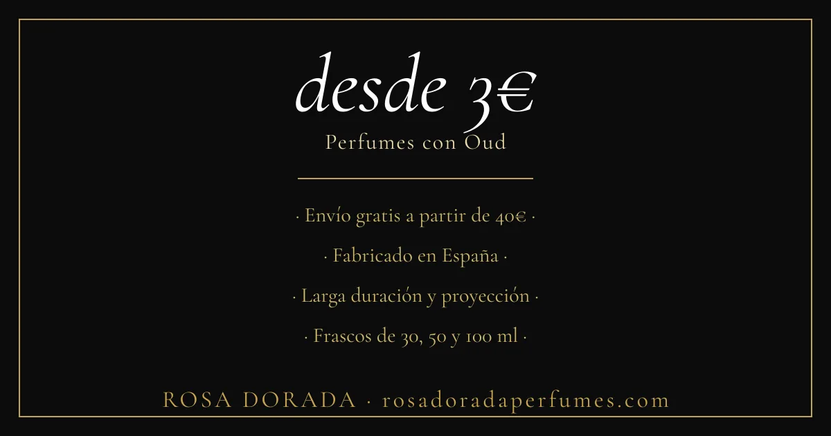 Perfumes con Oud: los Mejores Equivalentes Árabes (2026) 3 perfumes con oud desde 3€