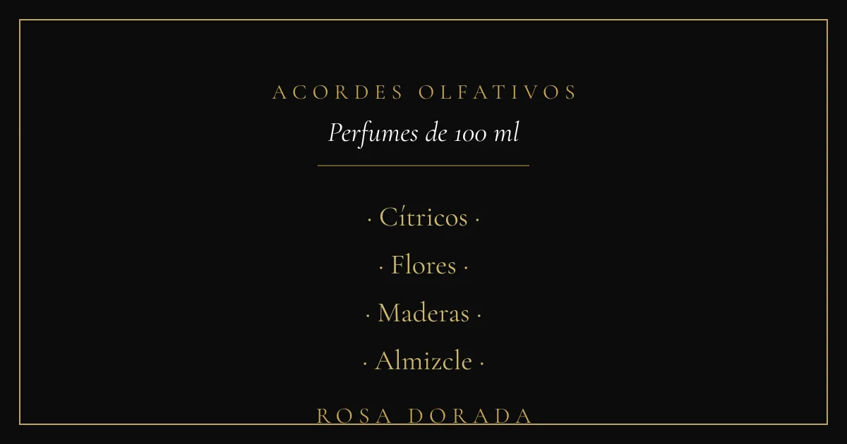 Perfumes de 100 ml: Guía de Tamaños y Precios 2 Acordes olfativos - perfumes de 100 ml