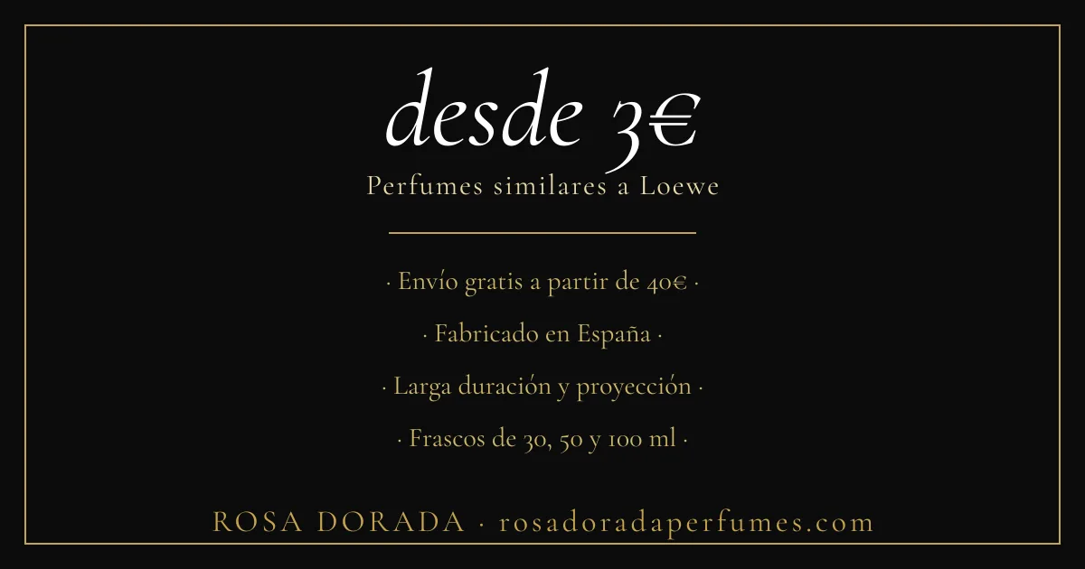 perfumes similares a loewe desde 3€