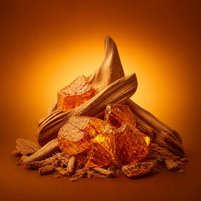 Selección de perfumes con amberwood