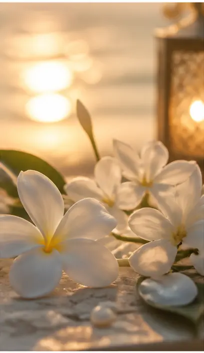 Flores blancas del perfume equivalente a Coco Vanille