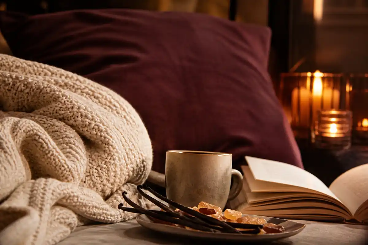 Ambiente cálido para usar un perfume equivalente a Vanilla 28