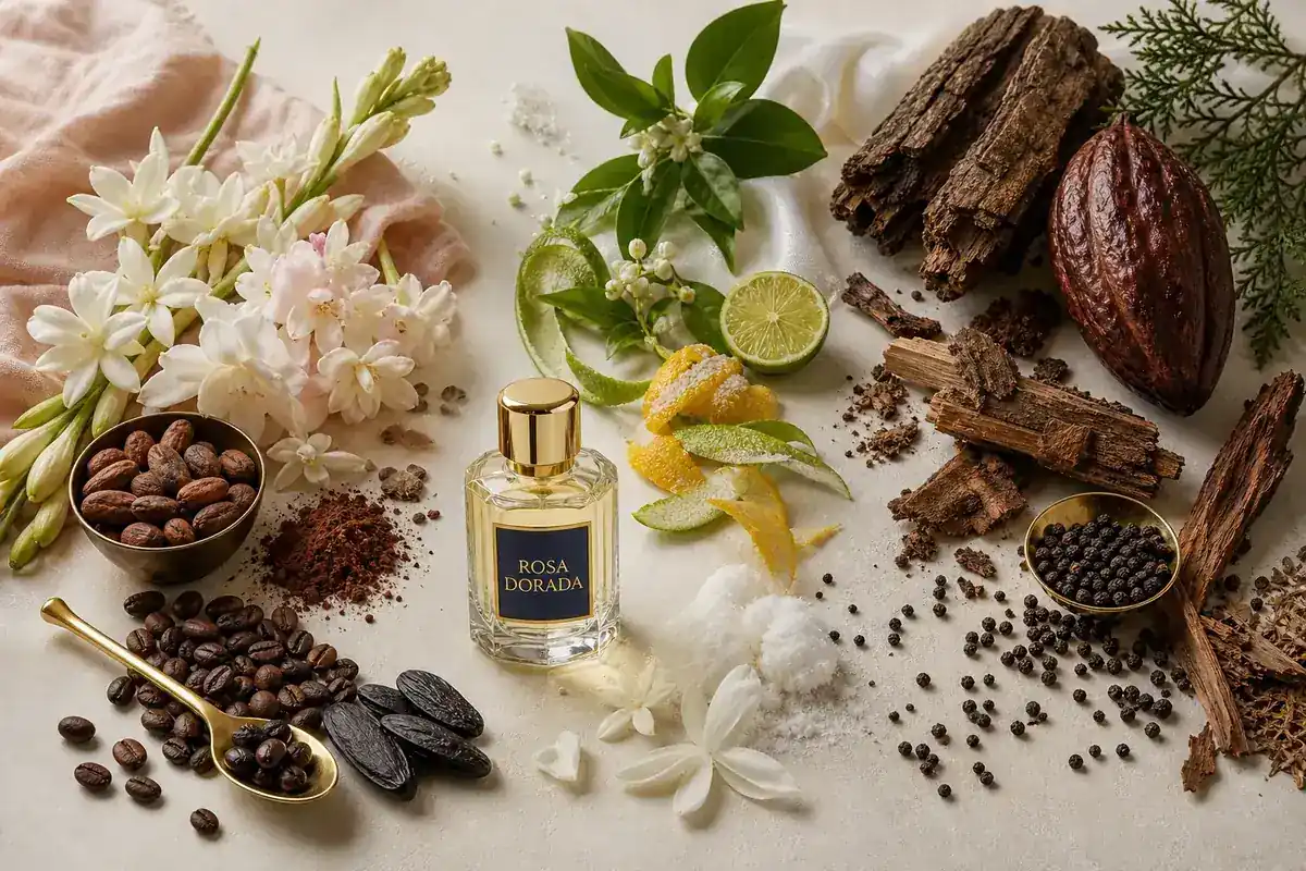 Perfiles olfativos de equivalencias Carolina Herrera Notas florales, frescas y amaderadas de perfumes similares a Carolina Herrera