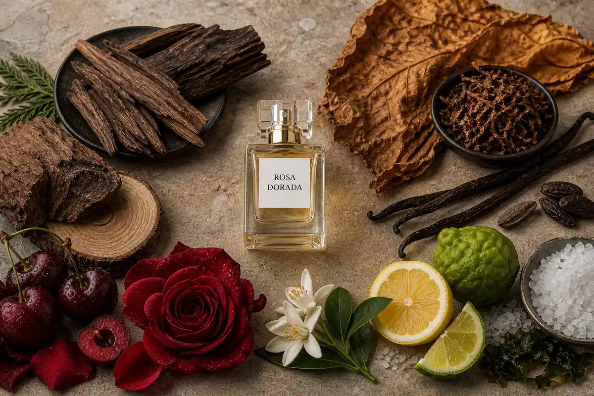 Oud, tabaco, cereza y cítricos en perfumes similares a Tom Ford