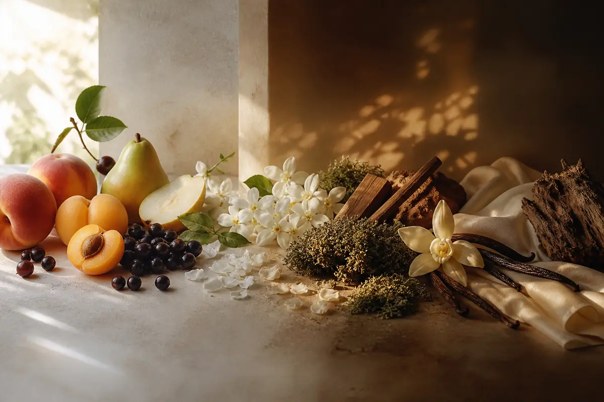 Perfume equivalente a Burberry Women 3 Evolución de frutas, jazmín, maderas y vainilla en una fragancia cálida