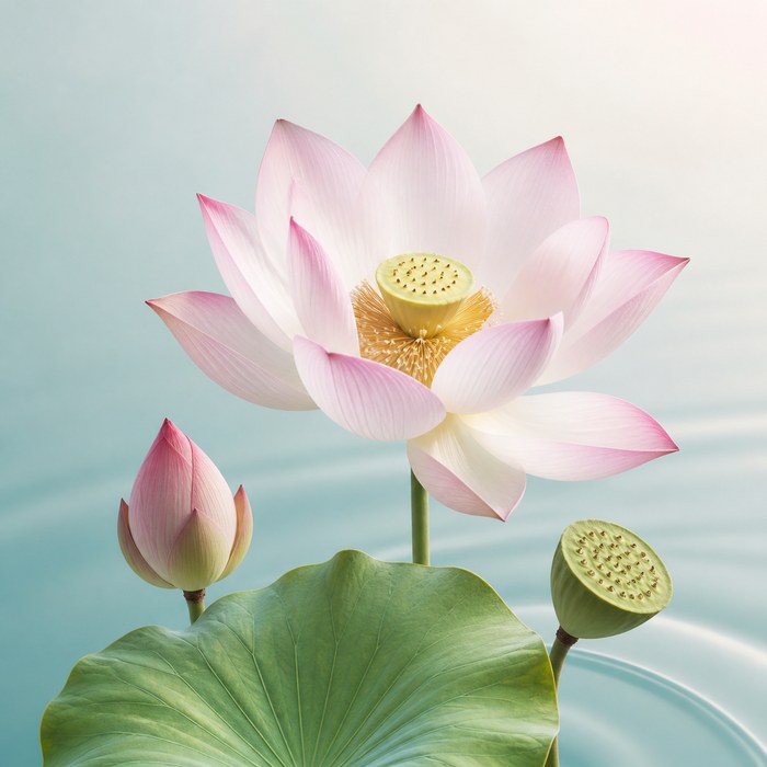 Flor de loto para perfumes con flor de loto