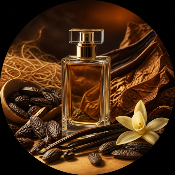 Selección de perfumes con haba tonka