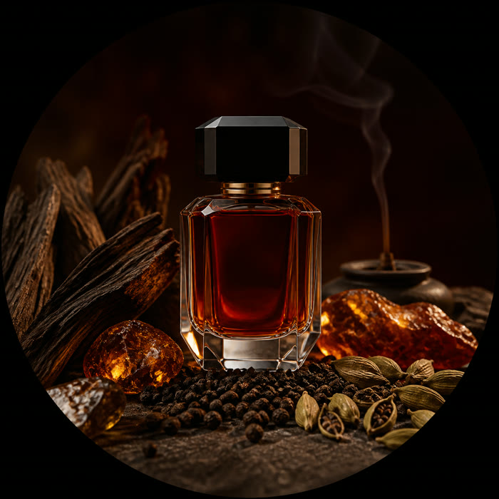 Selección de perfumes intensos