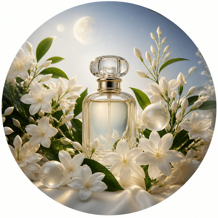 Selección de perfumes con jazmín
