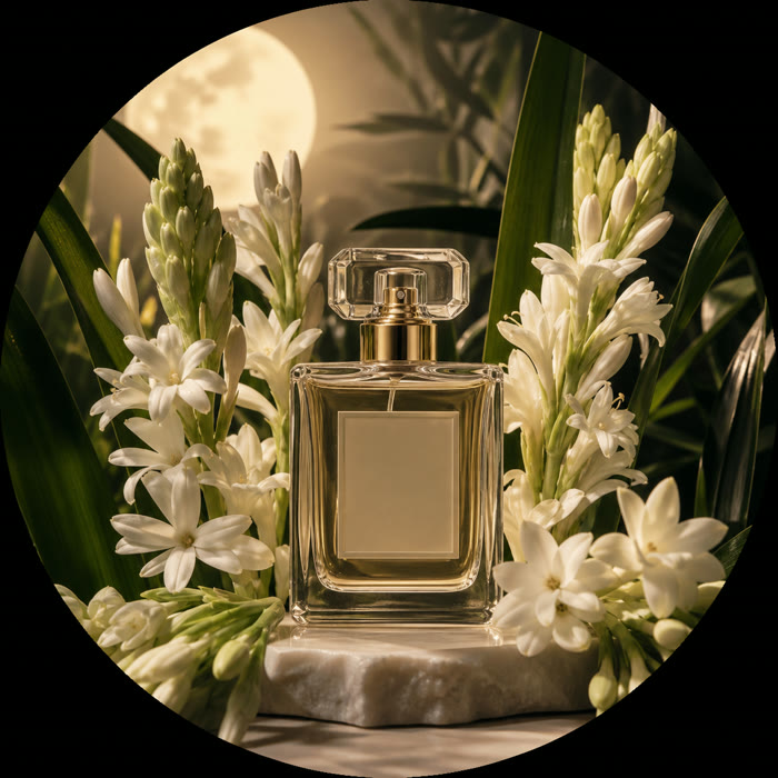 Selección de perfumes con nardos