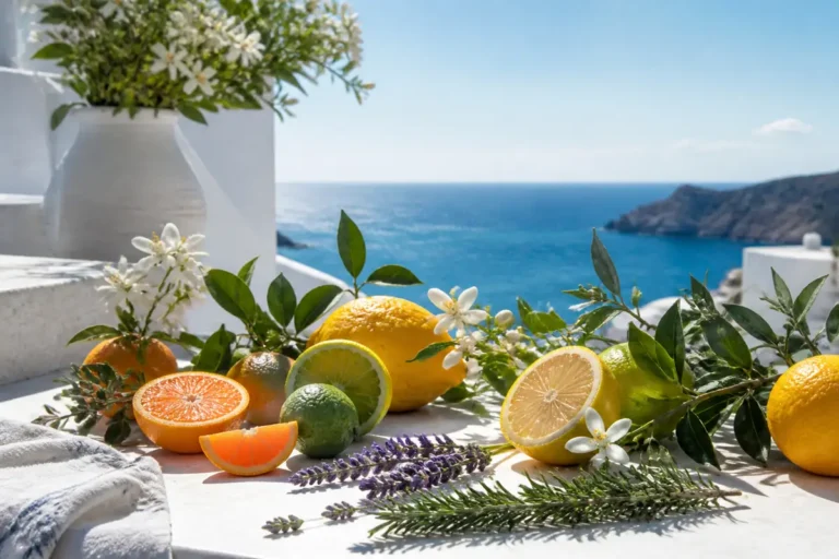 Perfume equivalente a Neroli Portofino Tom Ford 7 Bergamota, limón, mandarina y neroli en una terraza mediterránea