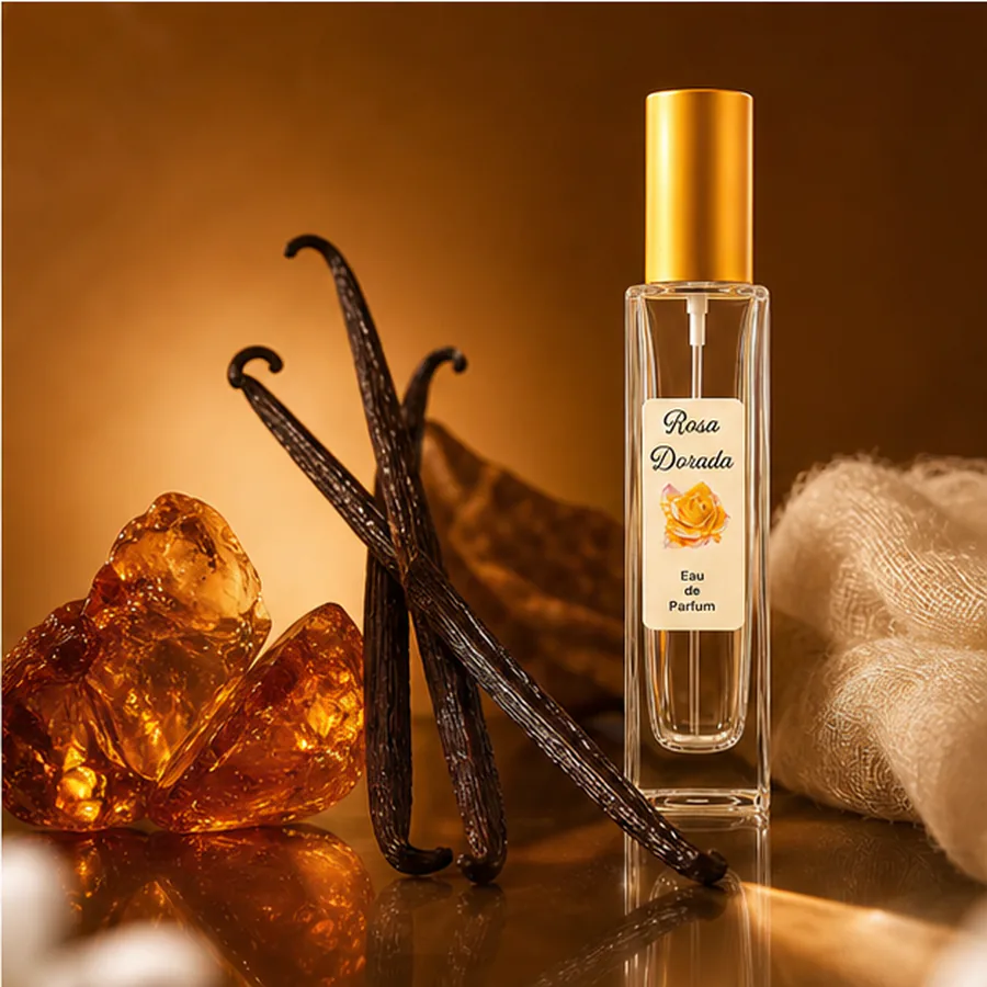 Perfume de equivalencia de jazmín y vainilla: el matiz del musgo 4 Ilustración del perfil floral ambarado con matices amaderados de la referencia 665