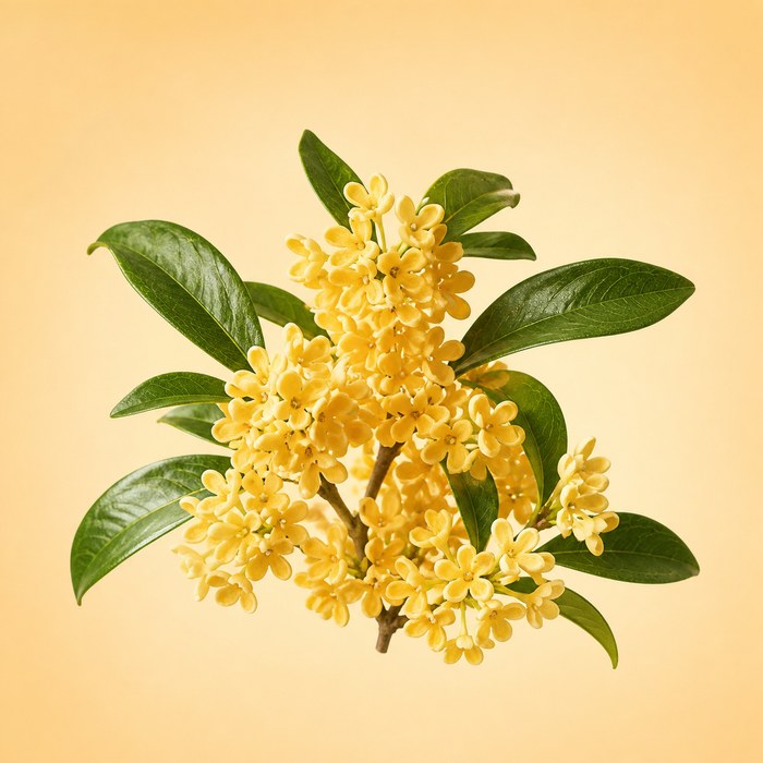 Flores de osmanto para perfumes con osmanto