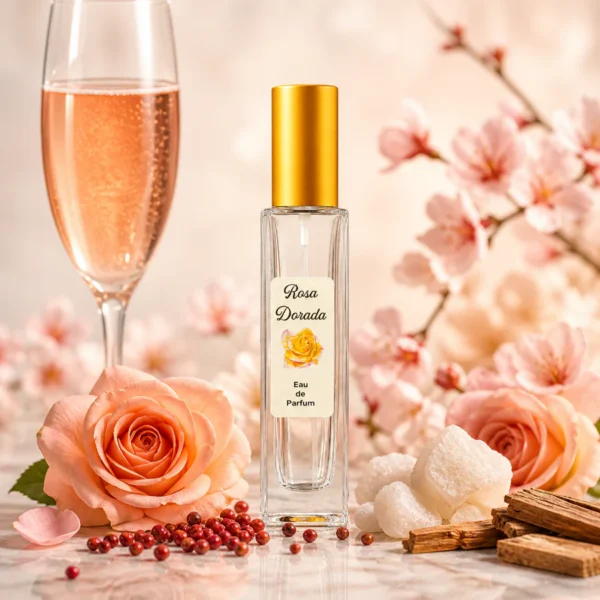 Perfume equivalente a 212 VIP Rose Carolina Herrera para Mujer – Rosa Dorada Perfume equivalente a 212 VIP Rose Carolina Herrera para Mujer
