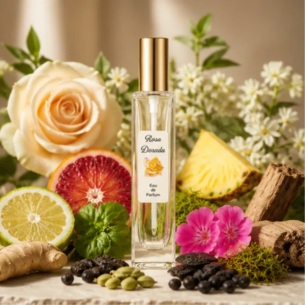 Perfume equivalente a Flowerbomb Viktor & Rolf para mujer – Rosa Dorada Perfume equivalente a Flowerbomb Viktor & Rolf para mujer