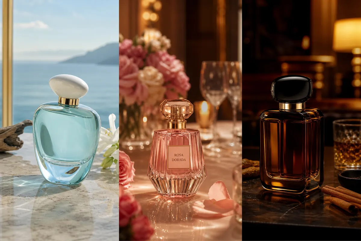 Perfumes equivalentes a Giorgio Armani para el día, la tarde y la noche